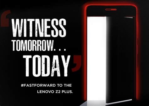 Lenovo Z2 Plus India Launch Set For Thursday Befirstrank