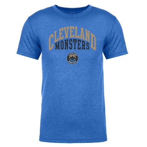 108 Stitches Cleveland Monsters Athletic Adult Short Sleeve T Shirt