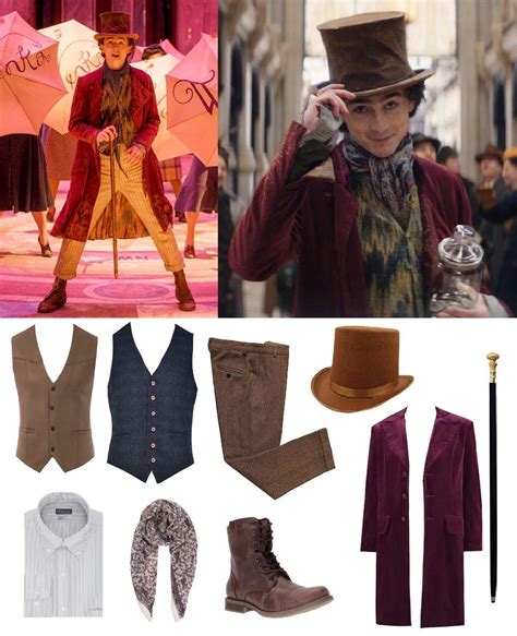 Willy Wonka From Wonka 2023 Costume Carbon Costume Diy Dress Up