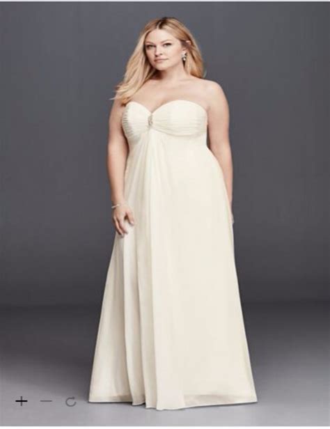 Custom Made 2016 New Free Shipping Plus Size Strapless Wedding Gown