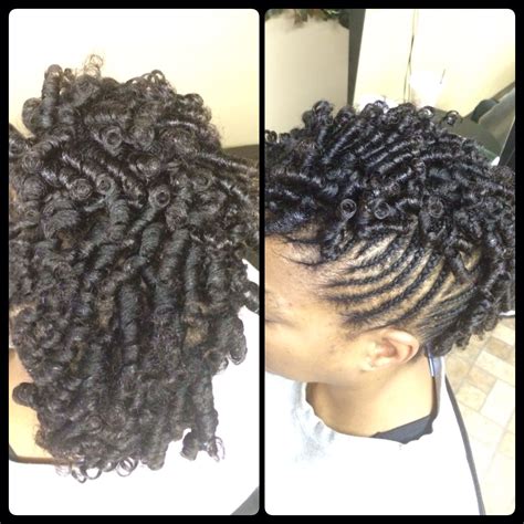 Natural hair styled at Natural Strands Salon. Located in ...