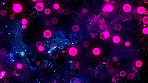 Pink Particles And Textures Background Video Footage Screensaver