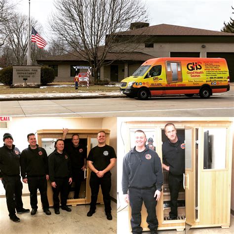 several different pictures of men in front of a building and an image
