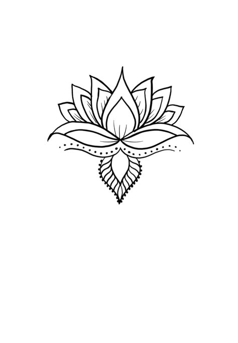 Pin By Cedric Rn On Dessin Tatouage Lotus Flower Tattoo Flower