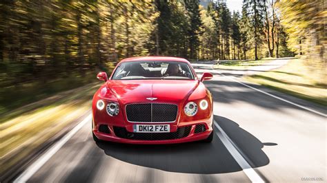 2013 Bentley Continental Gt Speed St James Red Front Caricos