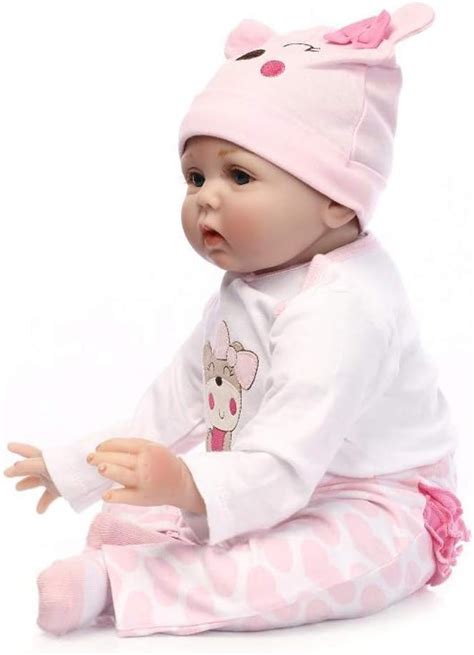 Ziyiui Reborn Baby Doll 2255cm That Looks Real Baby Dolls Lifelike