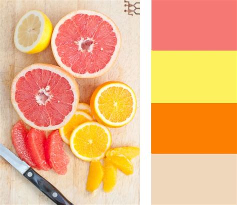 Colour Palettes Citrus Pantone Colour Palettes Color Palette Pink