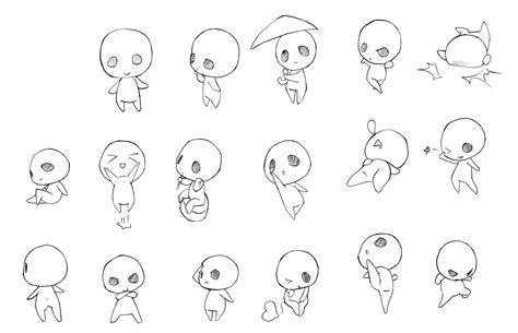 Chibi Pose Reference Drawing If You Re New To Drawing Manga Practice Making Chibi Characters