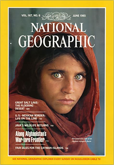 Pakistan To Deport National Geographics Afghan Girl Business Insider