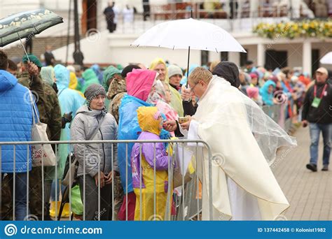 24 09 2018 Aglona Latvia Jego Holiness Pope Francis Wizyta Latvia