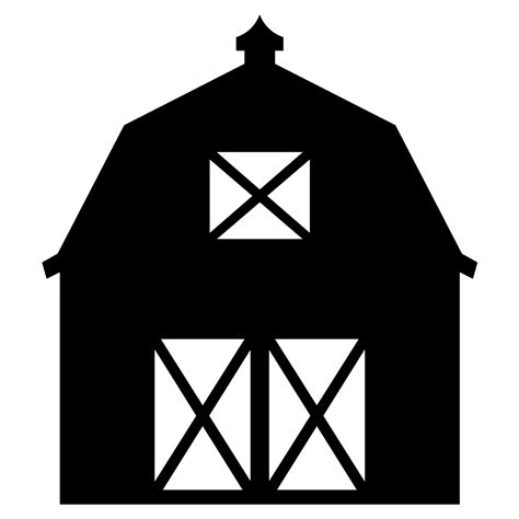 Silhouette Barn At Getdrawings Free Download