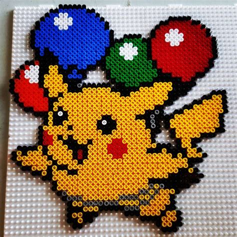 Pikachu Perler Beads By Pepsimen85 Perler Beads Perler Bead Art Fuse