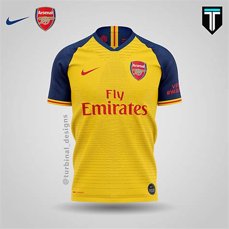 Arsenal X Nike Away Kit Concept