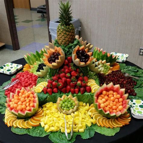 Fruit Buffet Fruit Creations Fruit Decorations