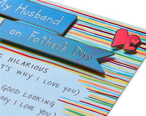 Fathers Day Why I Love You Fathers Day Greeting Card For Husband For Husband Papyrus