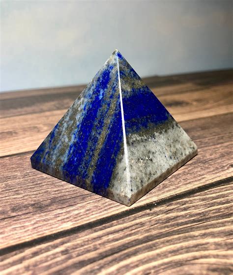 Beautiful Lapis Lazuli Pyramid 2 Deep Blue Lapis Lazuli Pyramid With