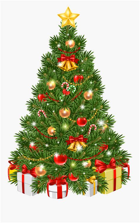 Contains 10 high quality cliparts for Tree Ornament Transparent Decorated Christmas Day Clipart ...