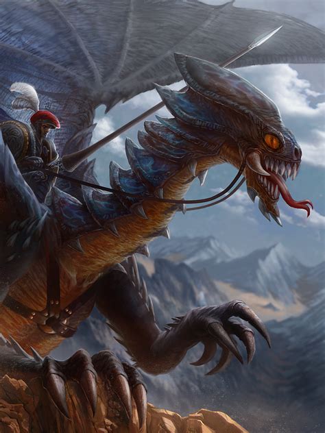 Dragon Rider By Jubjubjedi On Deviantart