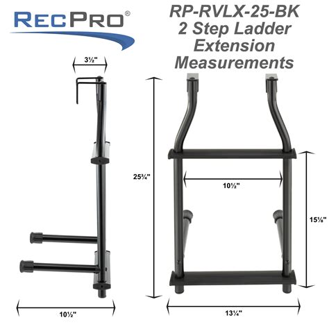 Rv Ladder Extension 25 Tall Recpro
