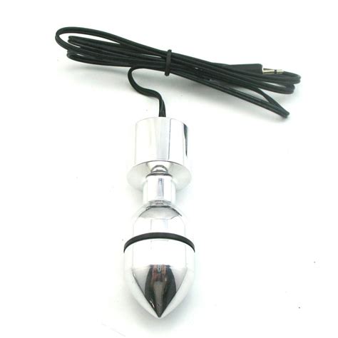 electric shock taper head anal plug metal dildo sex toy adult product302f from bkpl 28 41