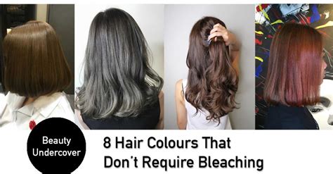 I've dyed it a few times before. Trendy Hair Colours That Do NOT Require Bleaching in ...