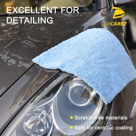 Carcarez Microfiber Towels For Cars Car Drying Wash Detailing Buffing
