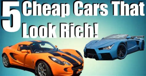 These 5 Cheap Cars Make You Look Rich Muscle Cars Zone