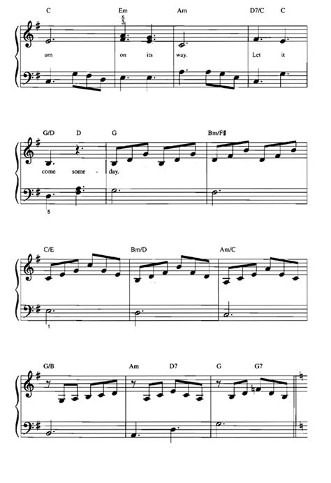 Someday The Hunchback Of Notre Dame Easy Piano Sheet Music Guitar