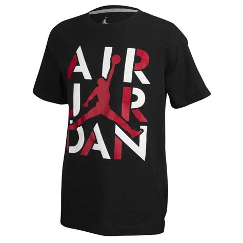 Big Selection Boys Youth Nike Air Jordan T Shirt Tee Red White Black S