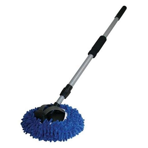 Carrand Deluxe Microfiber Chenille Wash Mop With 48 Extension Pole