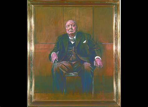 The crown suggests that churchill's wife, clementine, had it burned in the back garden. Churchill by Graham Sutherland | Churchill paintings, Lost ...