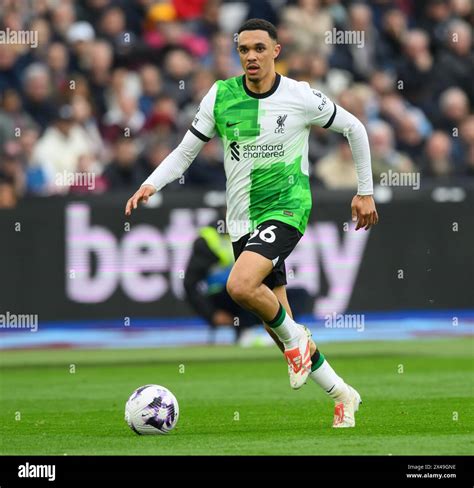 London, UK. 27th Apr, 2024 - West Ham United v Liverpool - Premier