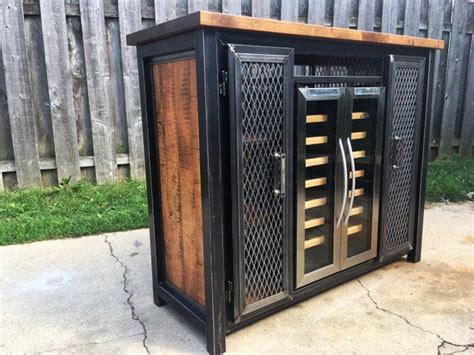 See more ideas about bar furniture, bar cabinet, wine cabinets. Custom Industrial Wine Cabinet / Liquor Cabinet / Rolling ...