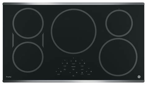 Ge Profile Series 36 Built In Electric Induction Cooktop Stainless