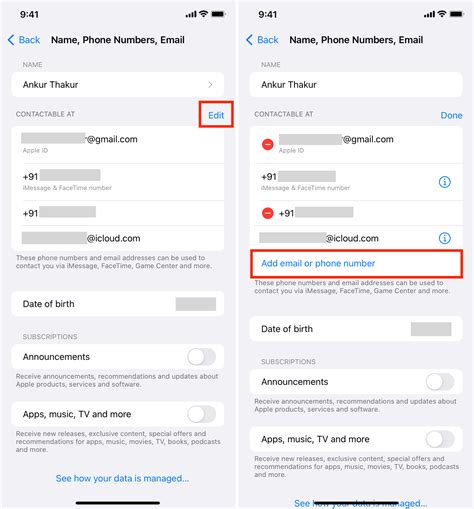 How To Add A New Email Address To Imessage And Facetime