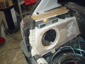 Dann werden im verbund glasfasern eingewoben. :: Feinspachtel auftragen - VW Golf 3 - JL-Audio Subwoofer ...