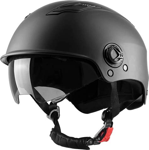 Westt Escape Electric Scooter Helmet With Visor Matte Black