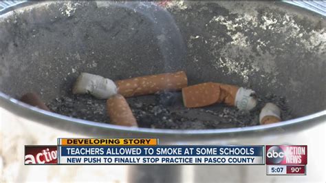 Teachers Allowed To Smoke At Some Schools Youtube