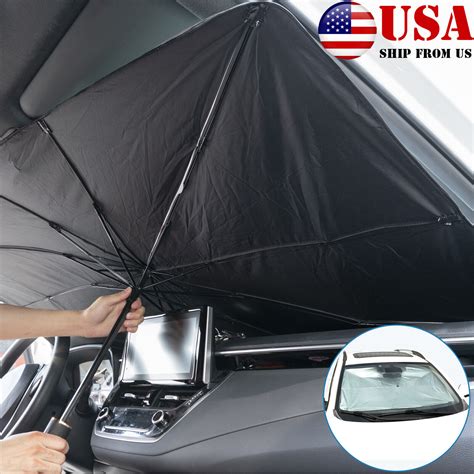 Car Sun Shade Windshield Sunshade Front Window Cover Visor Uv Umbrella