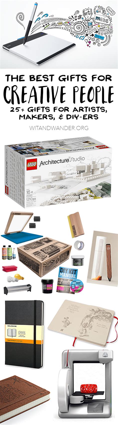 As the holiday season approaches, here are 8 great gift ideas for the organized and productive person who has it all. The Absolute Best Gifts for Creative People: Artists ...