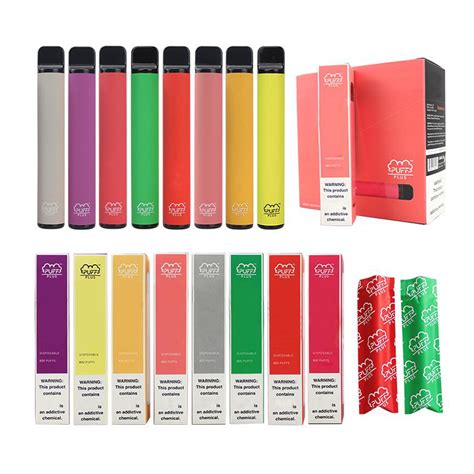 Puff Plus Disposable Pod Kit 8 Flavor Options Available Best Vaping