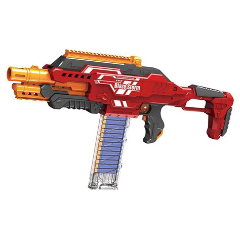 Blaze Storm Automatic Rapid Fire Soft Bullet Blaster Nerf Gun Planet