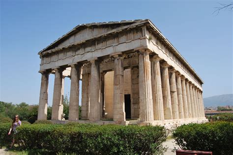 Temple Of Hephaestus Athens Greece Ancient Architecture Ancient