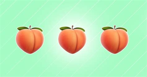 Apple Makes The Peach Emoji Look Like A Butt Again And Sexting Has Been Saved Metro News