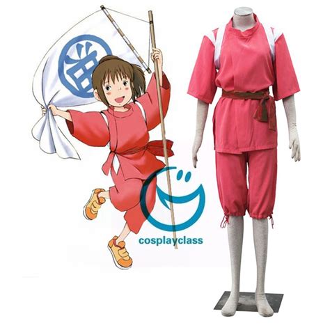 Hayao Miyazaki Cartoon Sen And Chihiros Spiriting Away Ogino Chihiro Kimono Anime Cosplay
