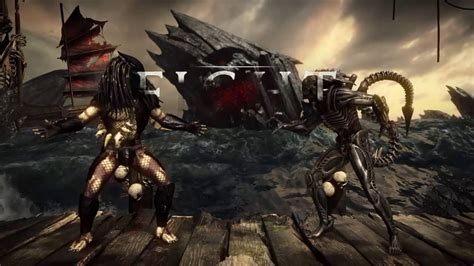 Mortal Kombat Xl Alien Vs Predator Youtube