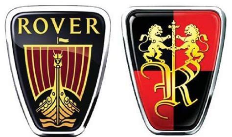 The Rover Logo (Left) and the Roewe Logo (Right) | Car badges