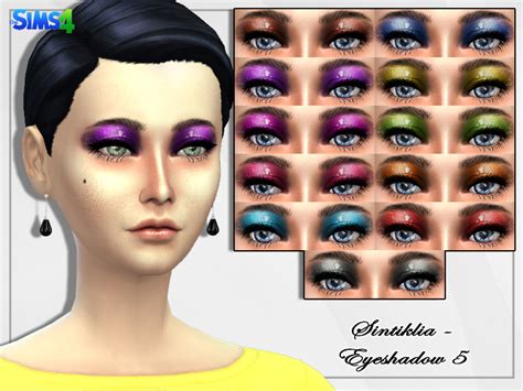 The Sims Resource Sintiklia Eyeshadow 5