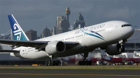 Boeing 777 200er Air New Zealand Takeoff Aeronefnet
