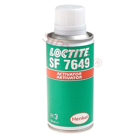 Loctite 7649 Activator 150ml Aerosol Blue Helix